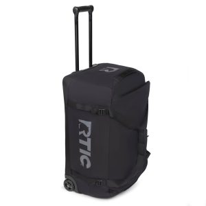 Road Trip Rolling Duffle Bag Black