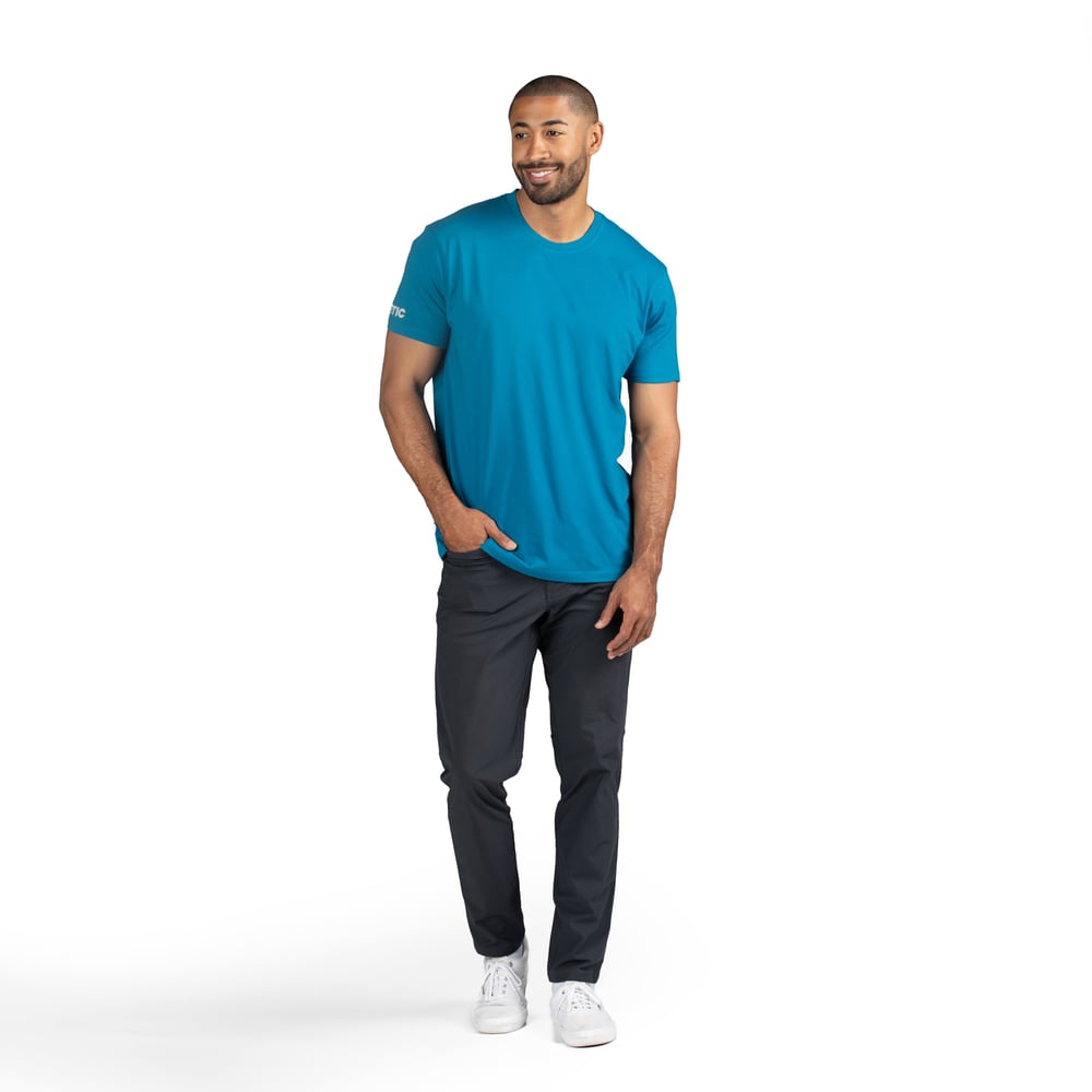 RTIC Logo Short Sleeve T-Shirt Lake Blue - Image 3