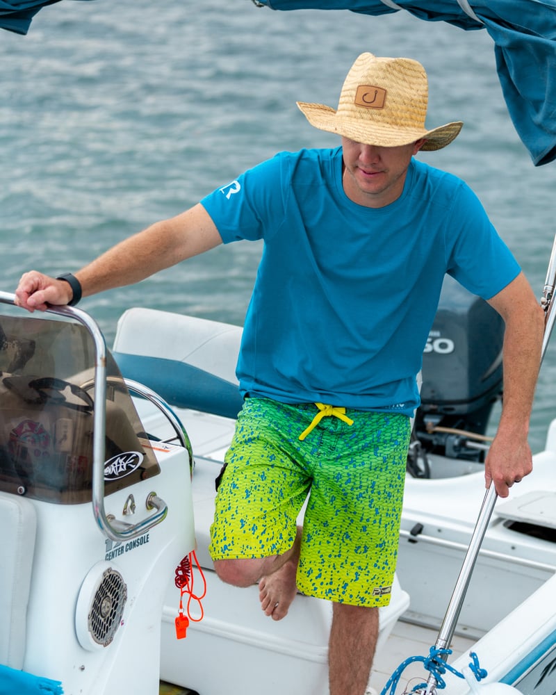 Men's R-Tech Performance Tees Lake Blue