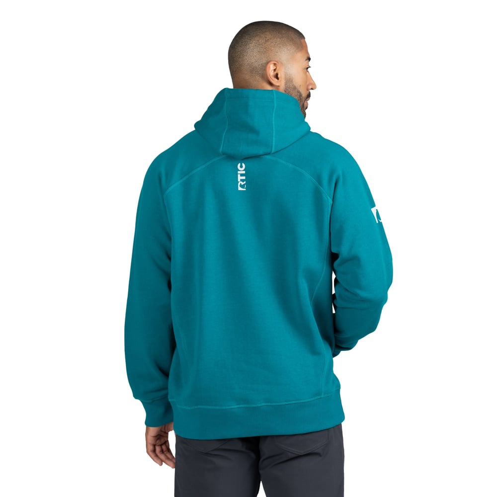 Water-Repellent Pullover Hoodie - Relaxed Fit Deep Harbor - Image 6