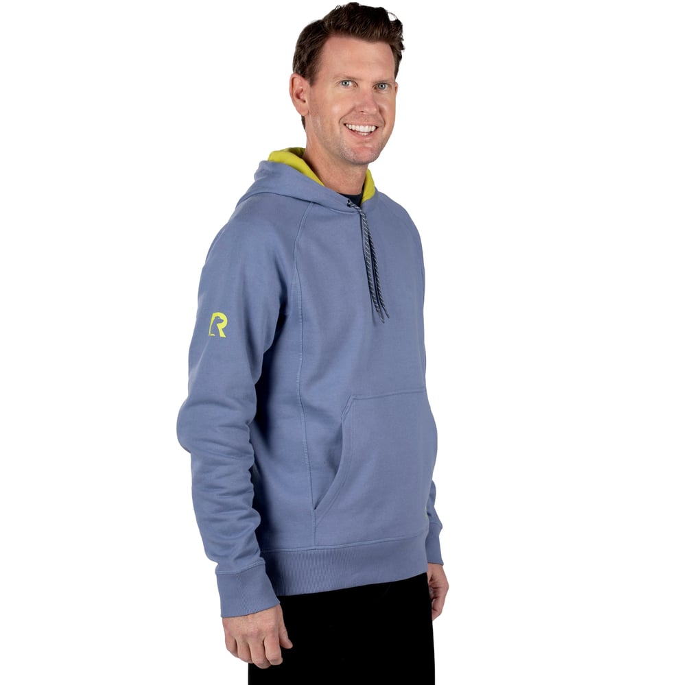 Water-Repellent Pullover Hoodie - Athletic Fit Cobalt - Image 5