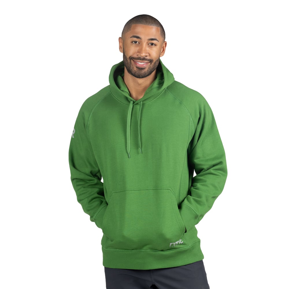 Water-Repellent Pullover Hoodie - Relaxed Fit Palm