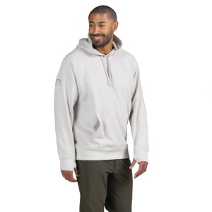 Water-Repellent Pullover Hoodie - Relaxed Fit Vapor