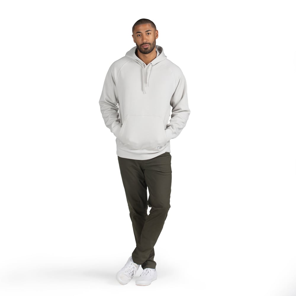 Water-Repellent Pullover Hoodie - Relaxed Fit Vapor - Image 2
