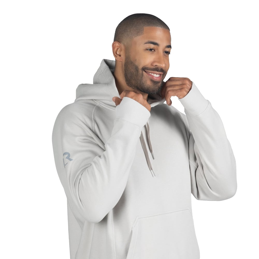 Water-Repellent Pullover Hoodie - Relaxed Fit Vapor - Image 3