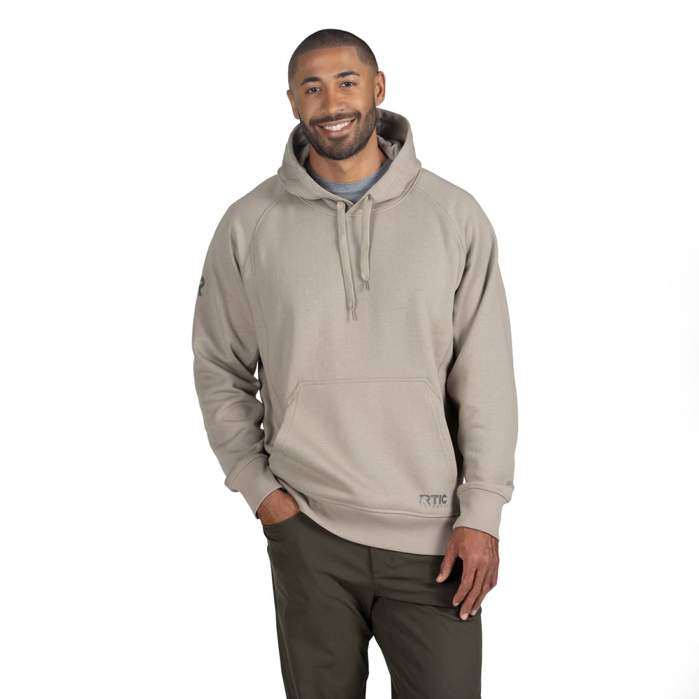 Water-Repellent Pullover Hoodie - Relaxed Fit Live Oak