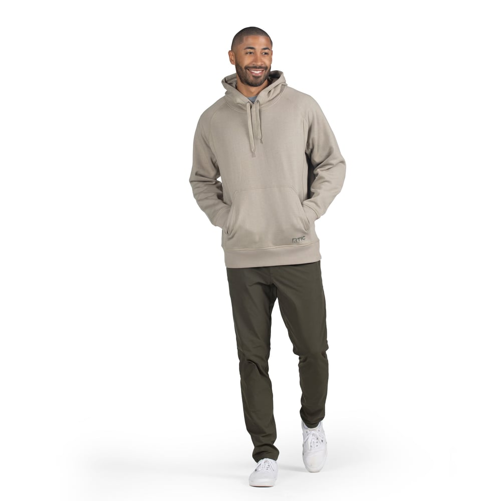 Water-Repellent Pullover Hoodie - Relaxed Fit Live Oak - Image 2
