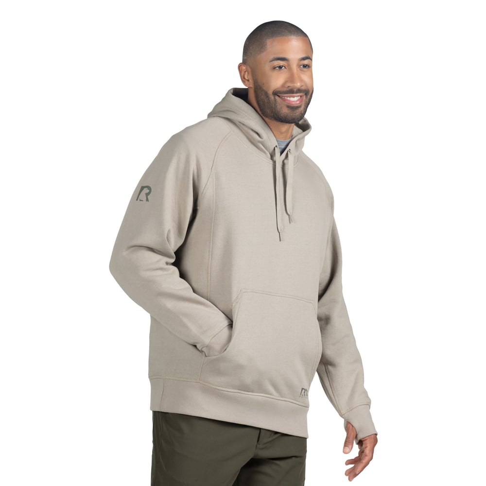 Water-Repellent Pullover Hoodie - Relaxed Fit Live Oak - Image 3
