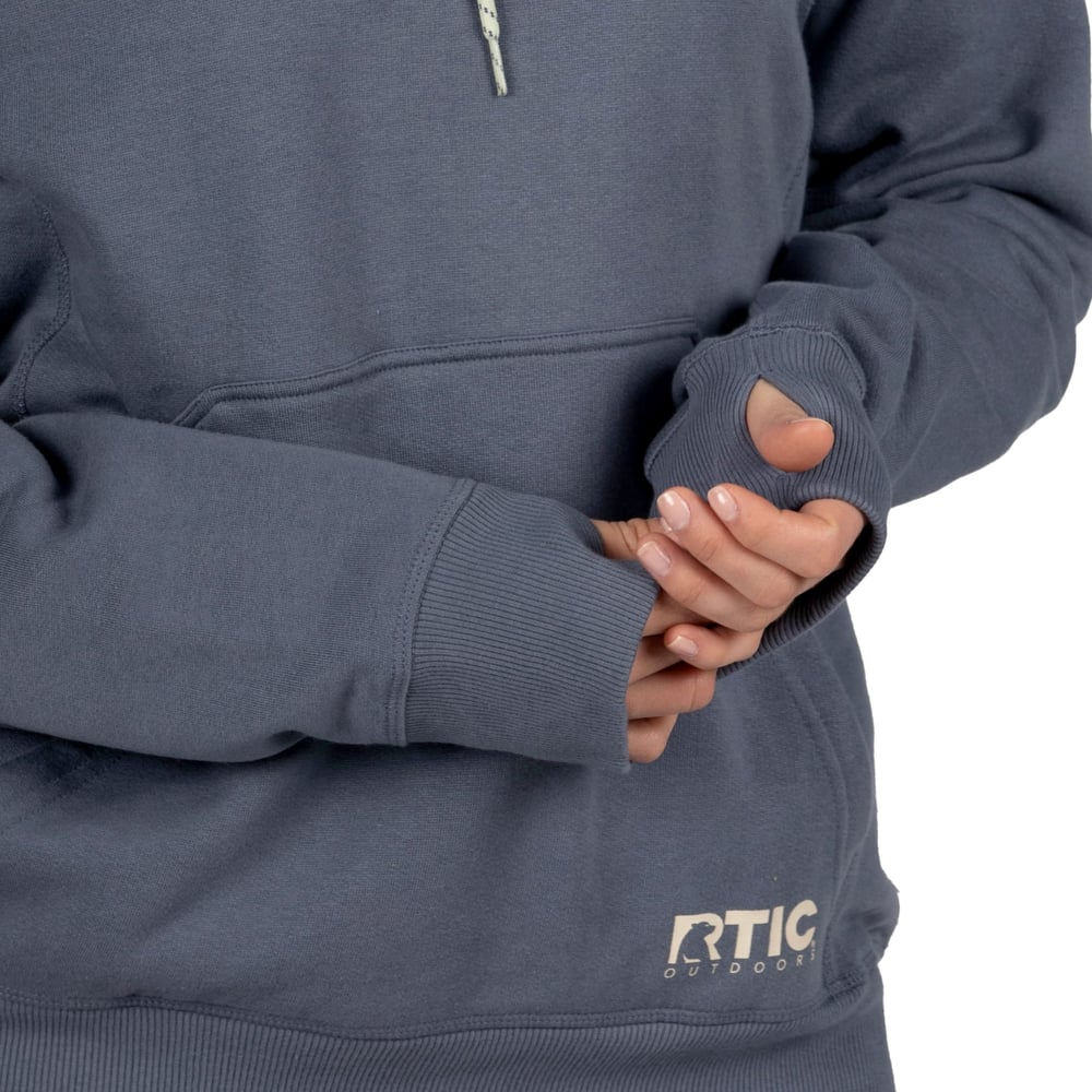 Water-Repellent Pullover Hoodie - Athletic Fit Gray Stone - Image 6