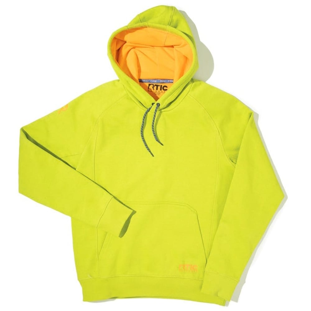 Water-Repellent Pullover Hoodie - Athletic Fit Green Apple - Image 3