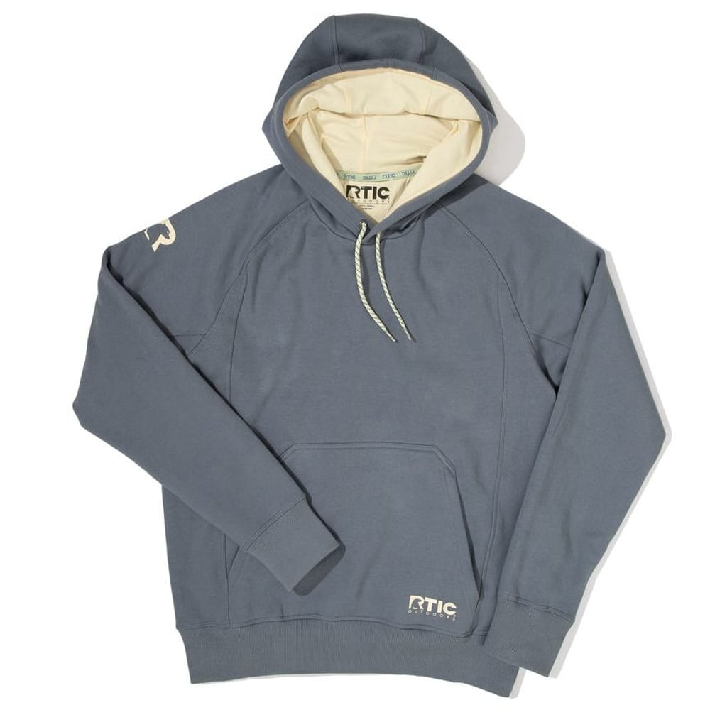 Water-Repellent Pullover Hoodie - Athletic Fit Gray Stone - Image 4