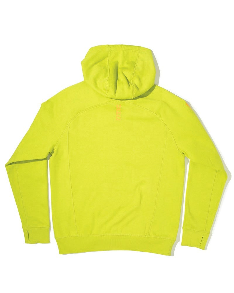 Water-Repellent Pullover Hoodie - Athletic Fit Green Apple - Image 6
